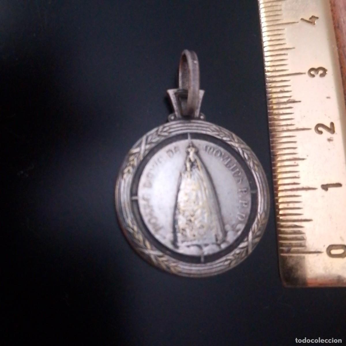 Antig&uuml;edades: Antigua medalla de la Virgen - Foto 2