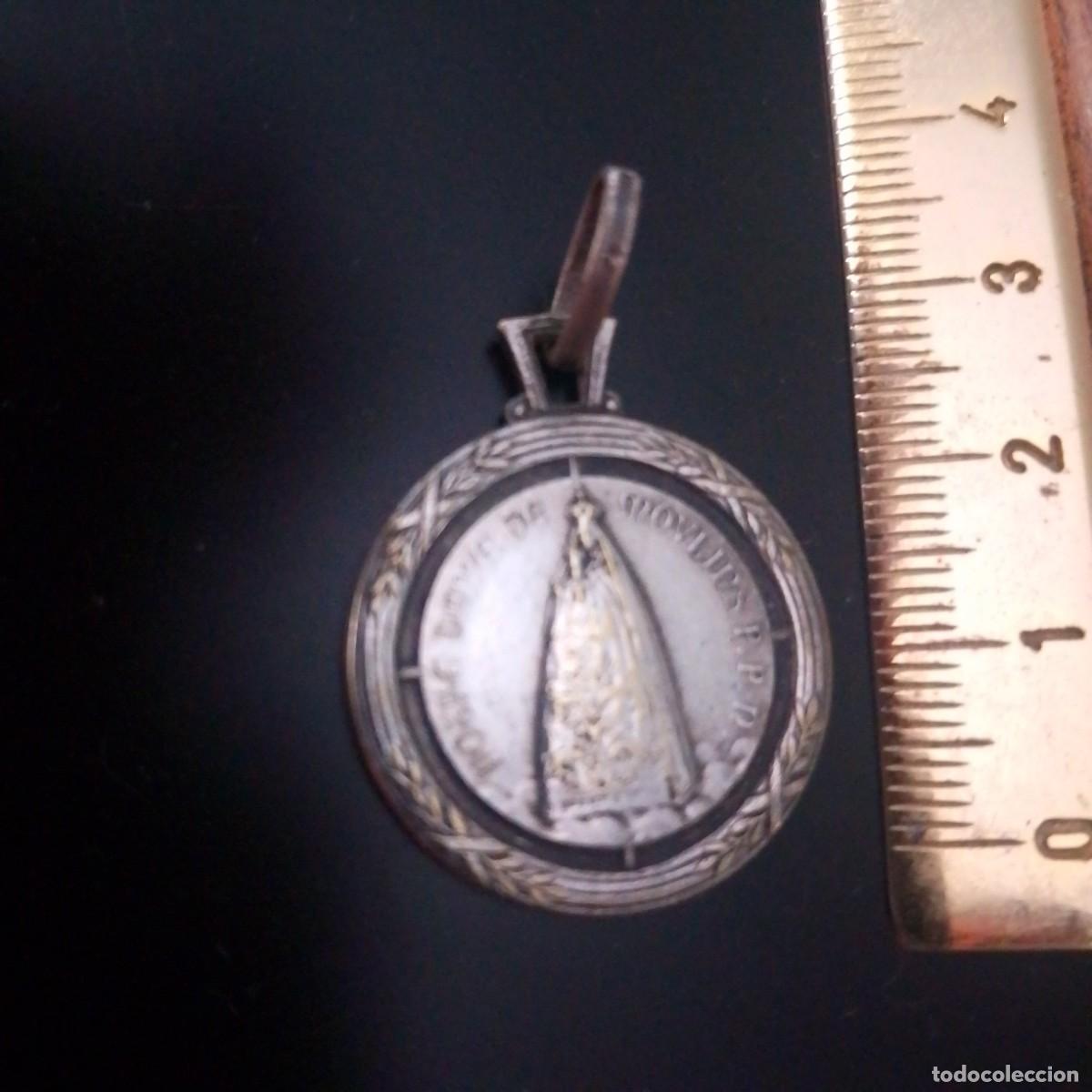 Antig&uuml;edades: Antigua medalla de la Virgen - Foto 4