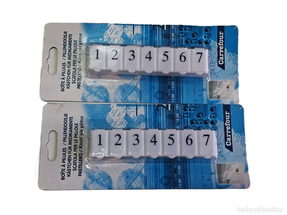Antig&uuml;edades: 2 ORGANIZADORES PARA PASTILLAS
