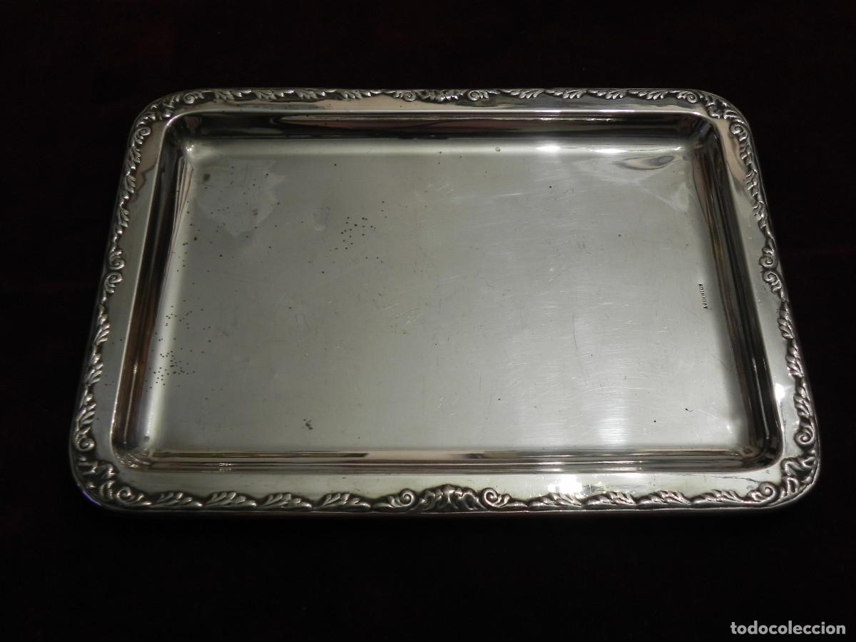 Antig&uuml;edades: ** ANTIGUA BANDEJA DE PLATA ** - Foto 1