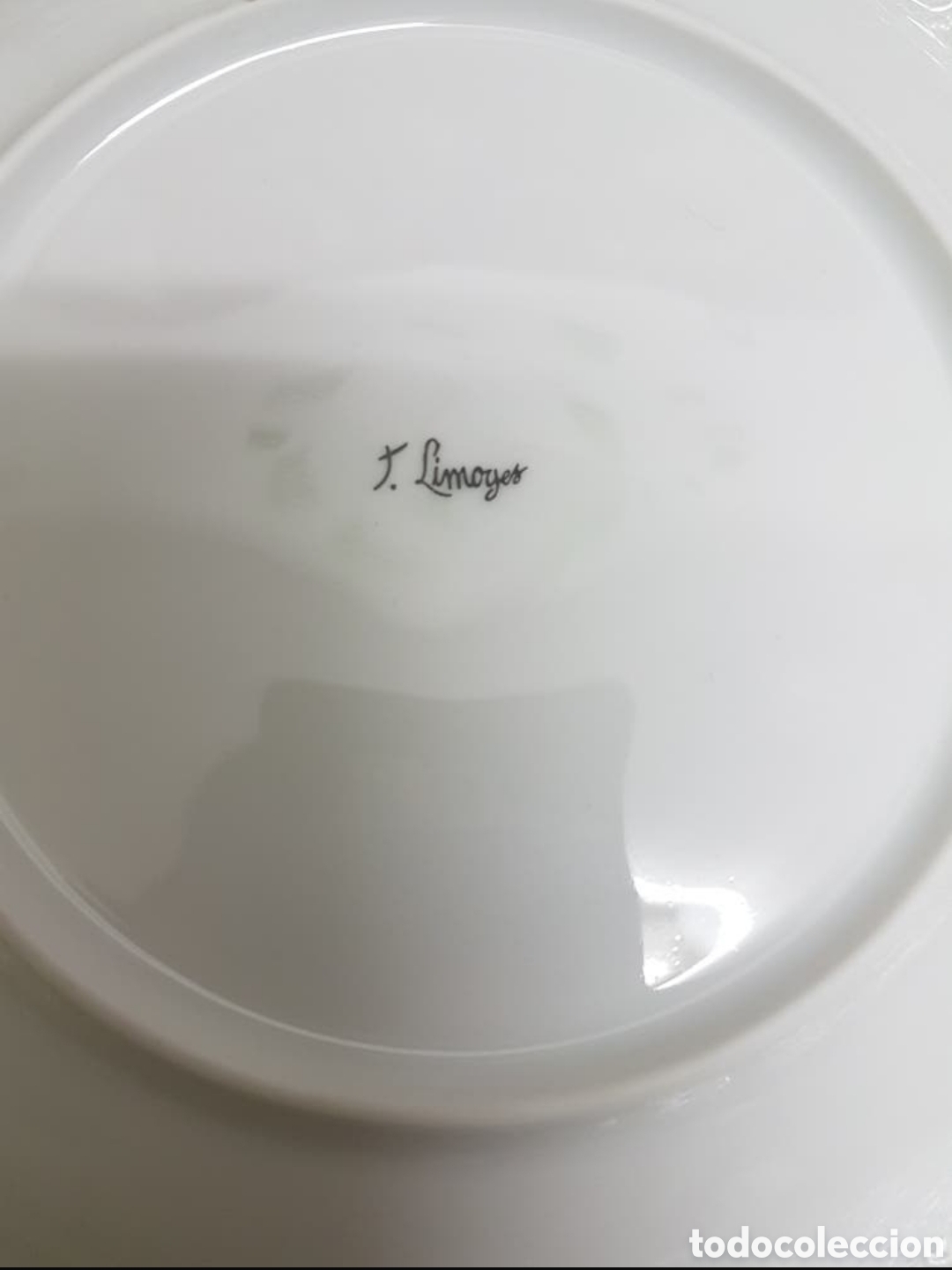 Antig&uuml;edades: Set de platos y cuberter&iacute;a Limoges - Foto 2