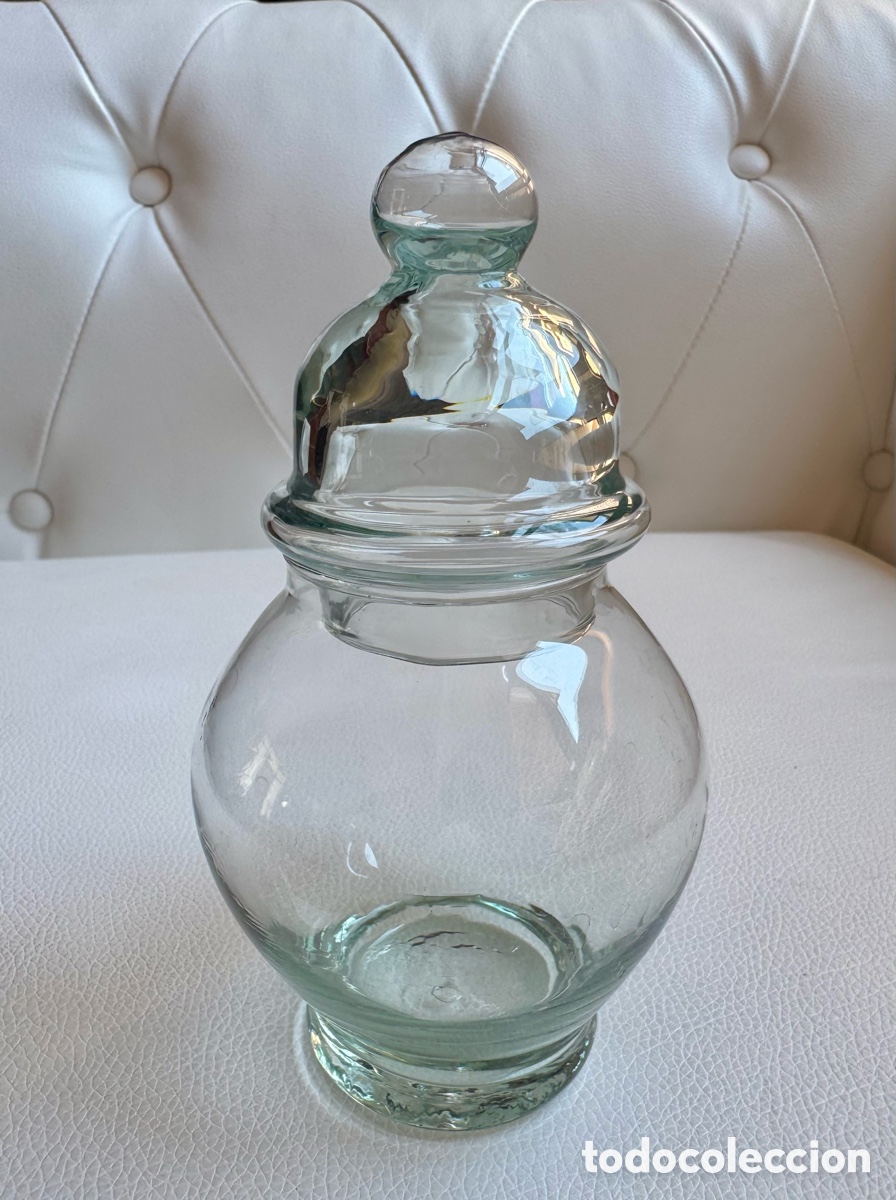 Antig&uuml;edades: BOMBONERA DE CRISTAL - Foto 1