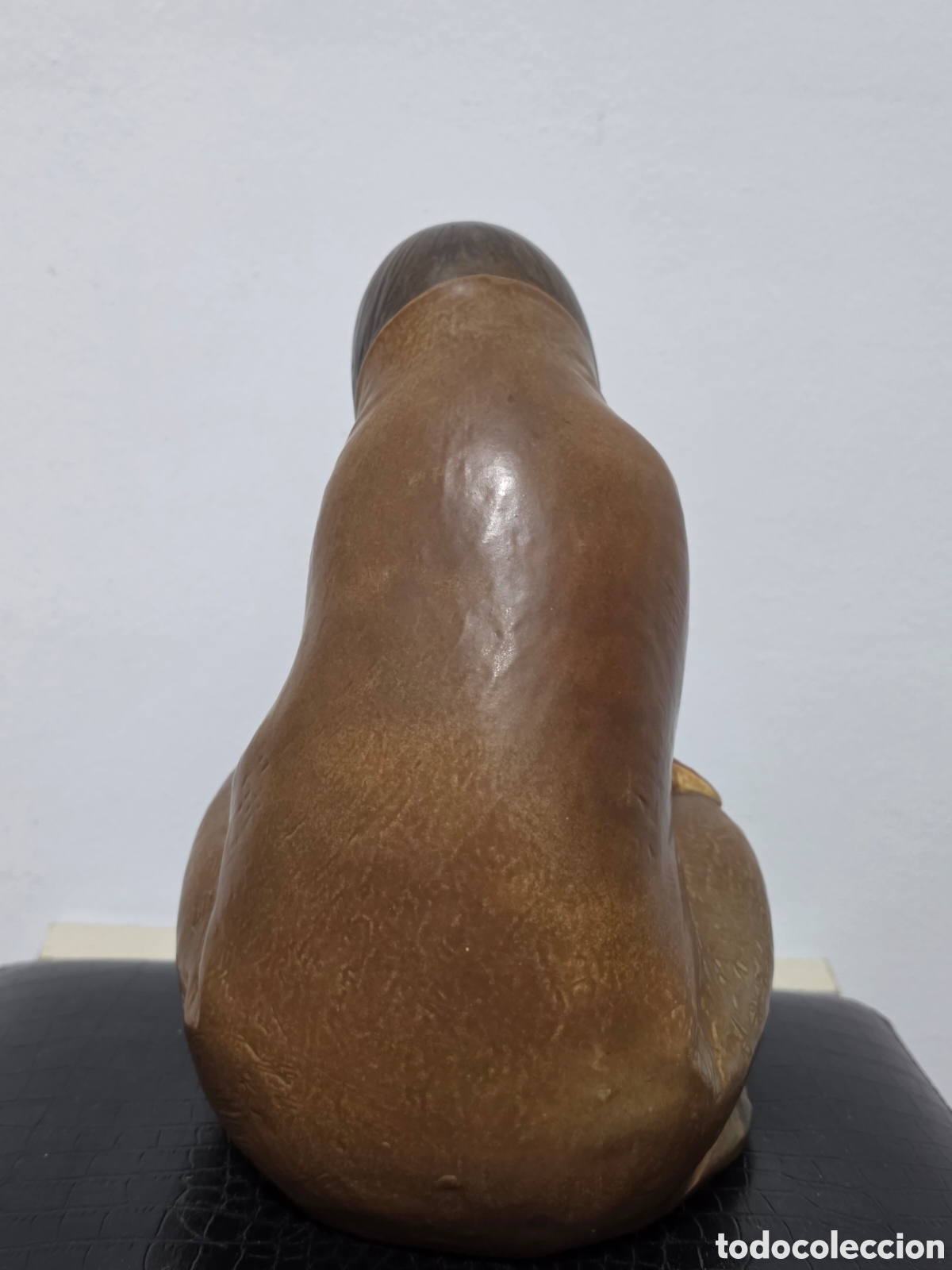 Antig&uuml;edades: Ni&ntilde;a de Esquimal Lladr&oacute; 26x22 cm. - Foto 6