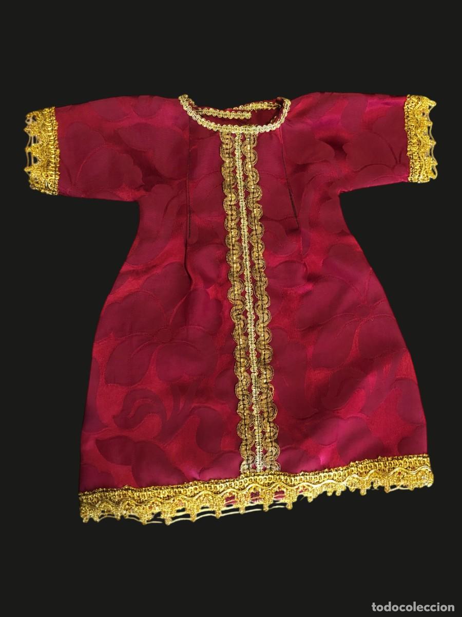 Antiquit&eacute;s: MAGNIFICO TRAJE DE NI&Ntilde;O JESUS HECHO A MANO, TELA ANTIGUA, PEQUE&Ntilde;O