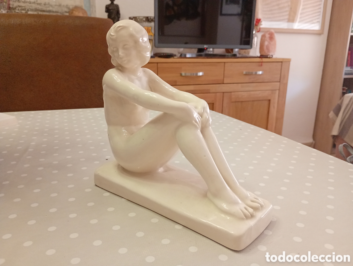 Antig&uuml;edades: JOSEP PUJOL MONTAN&Eacute;, MANUFACTURA &rdquo;CERAMICAS TAMARIT&rdquo; Torredembarra, Tarragon&egrave;s, Tarragona. Desnudo