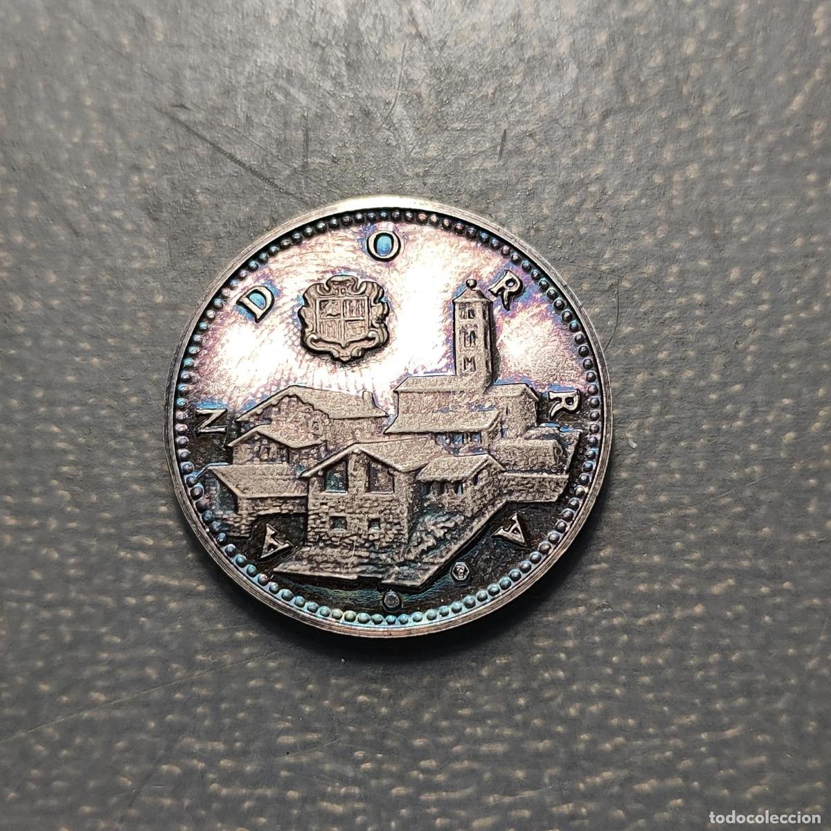 Antig&uuml;edades: MEDALLA RELIGIOSA ANDORRA VIRGEN MARE DE DEU DEL REMEI PAL PLATA