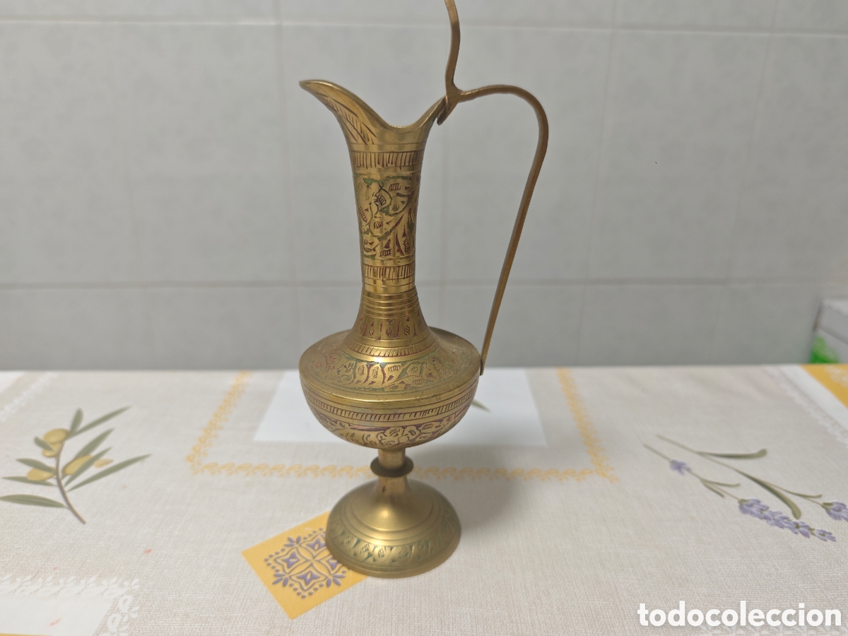 Antig&uuml;edades: Jarr&oacute;n &aacute;nfora en bronce labrado - Foto 7