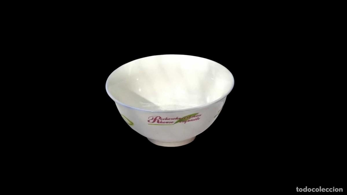 Antiguidades: BOL DE PORCELANA FRANC&Eacute;S - &rdquo;RECHERCHE RHOUSE EXQUISITE&rdquo; - A&Ntilde;OS 80/90