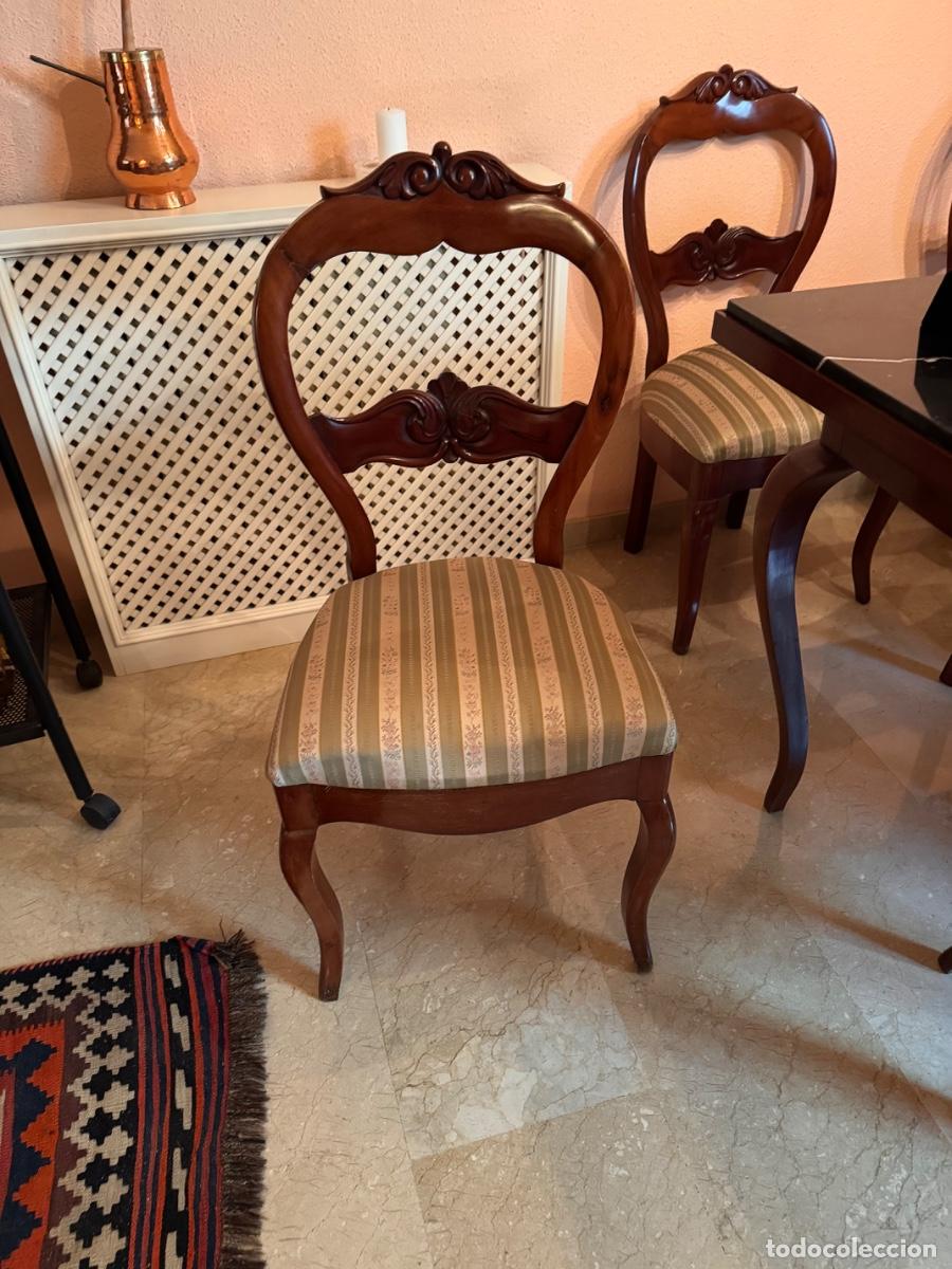 Antig&uuml;edades: Silla caoba colecci&oacute;n