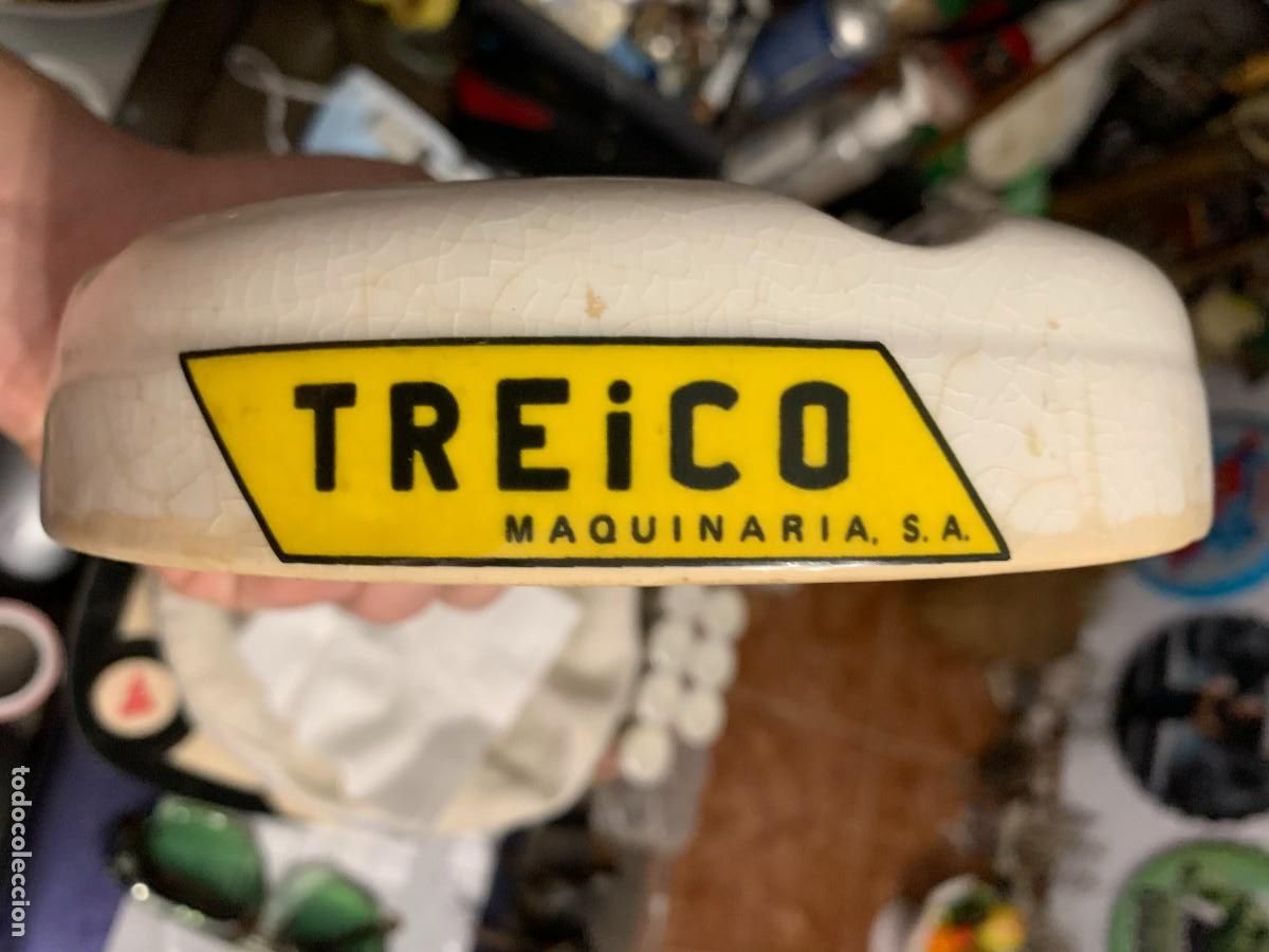 Antig&uuml;edades: treico maquinaria cenicero pickman