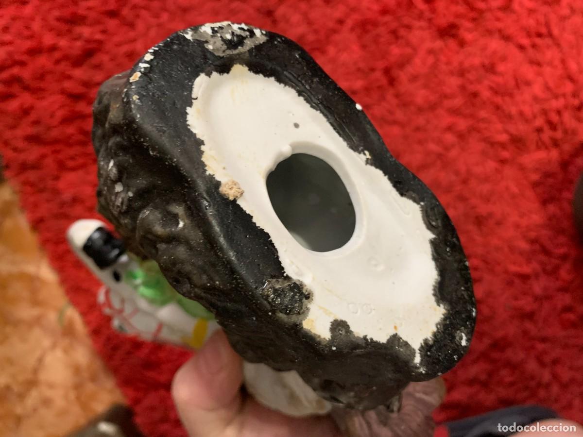 Antig&uuml;edades: caballo de biscuit pintado - Foto 2