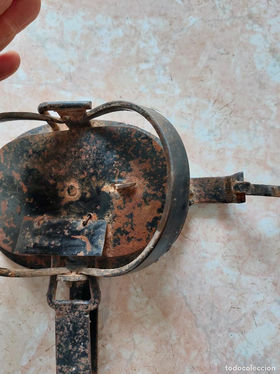 Antig&uuml;edades: Cepo de caza antiguo decorativo