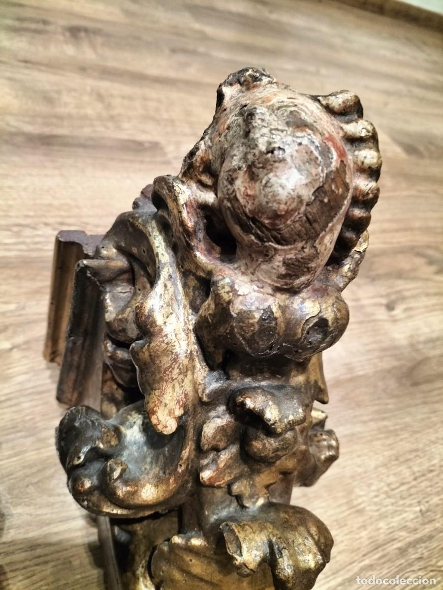Antig&uuml;edades: Pareja de m&eacute;nsulas barrocas - Foto 8