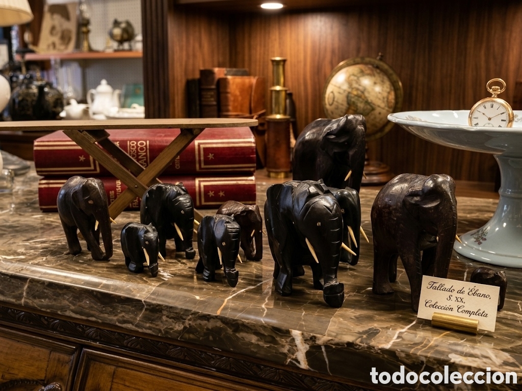Antig&uuml;edades: Magn&iacute;fico grupo de Elefantes