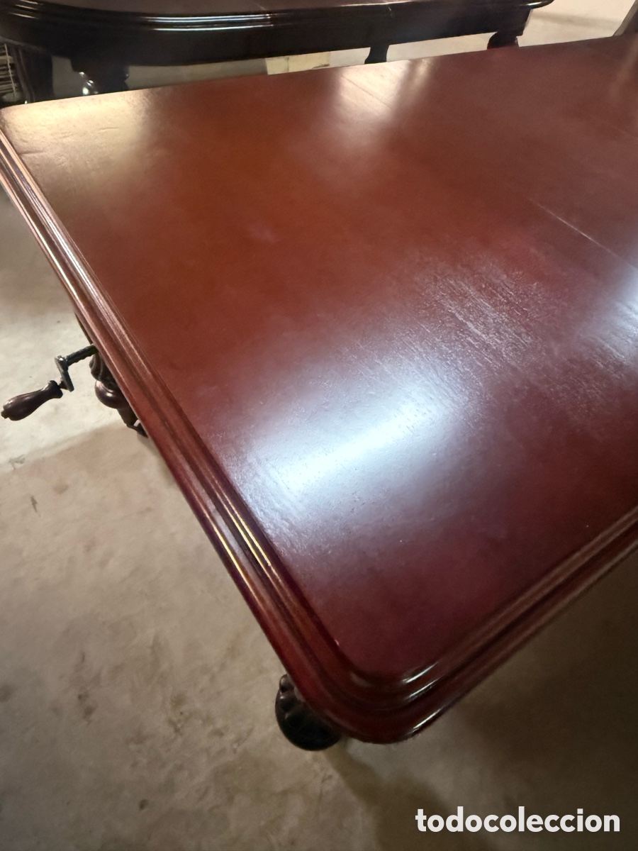 Antig&uuml;edades: Mesa Victoriana en caoba - Foto 8