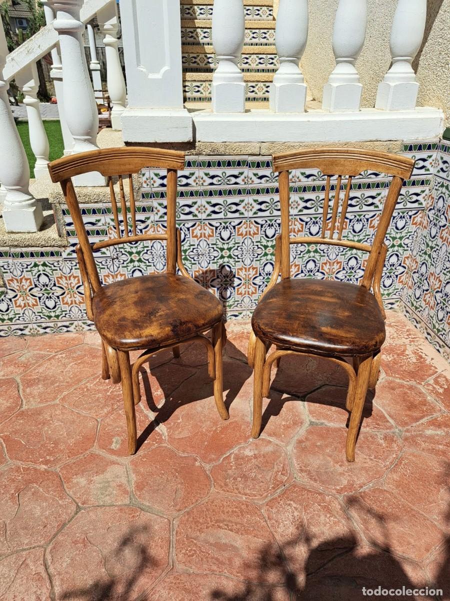 Antig&uuml;edades: Sillas estilo thonet restauradas