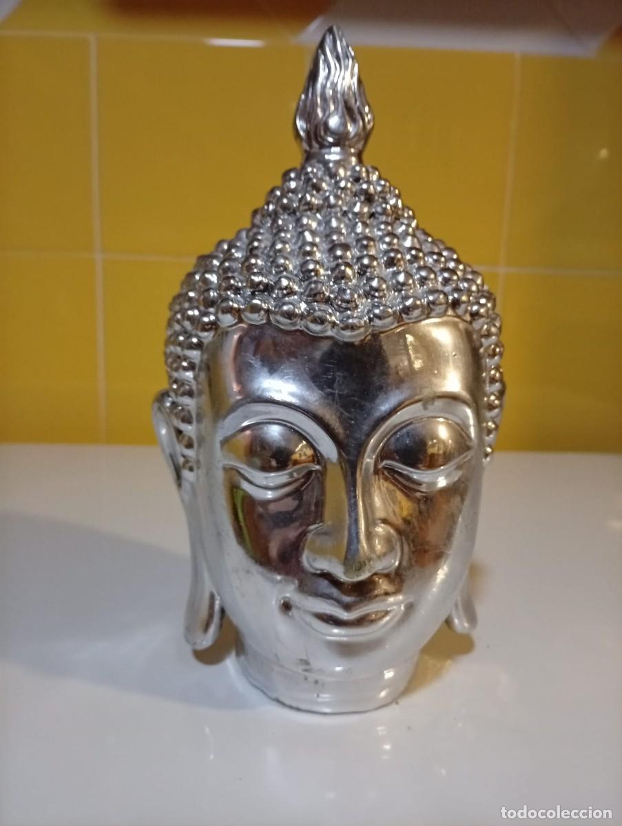 Antig&uuml;edades: figura de buda plateado - Foto 5