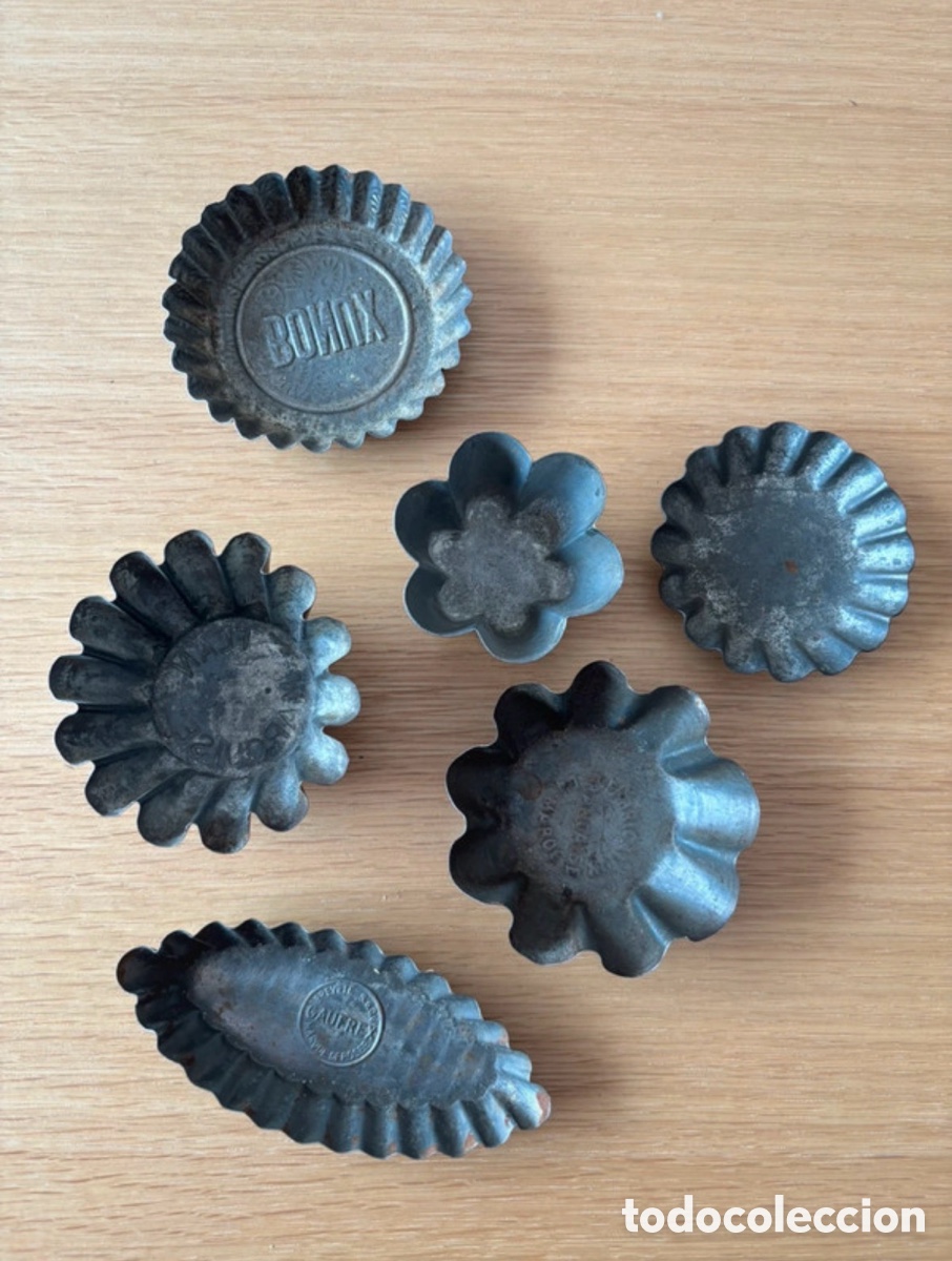 Antig&uuml;edades: Juego moldes reposteria