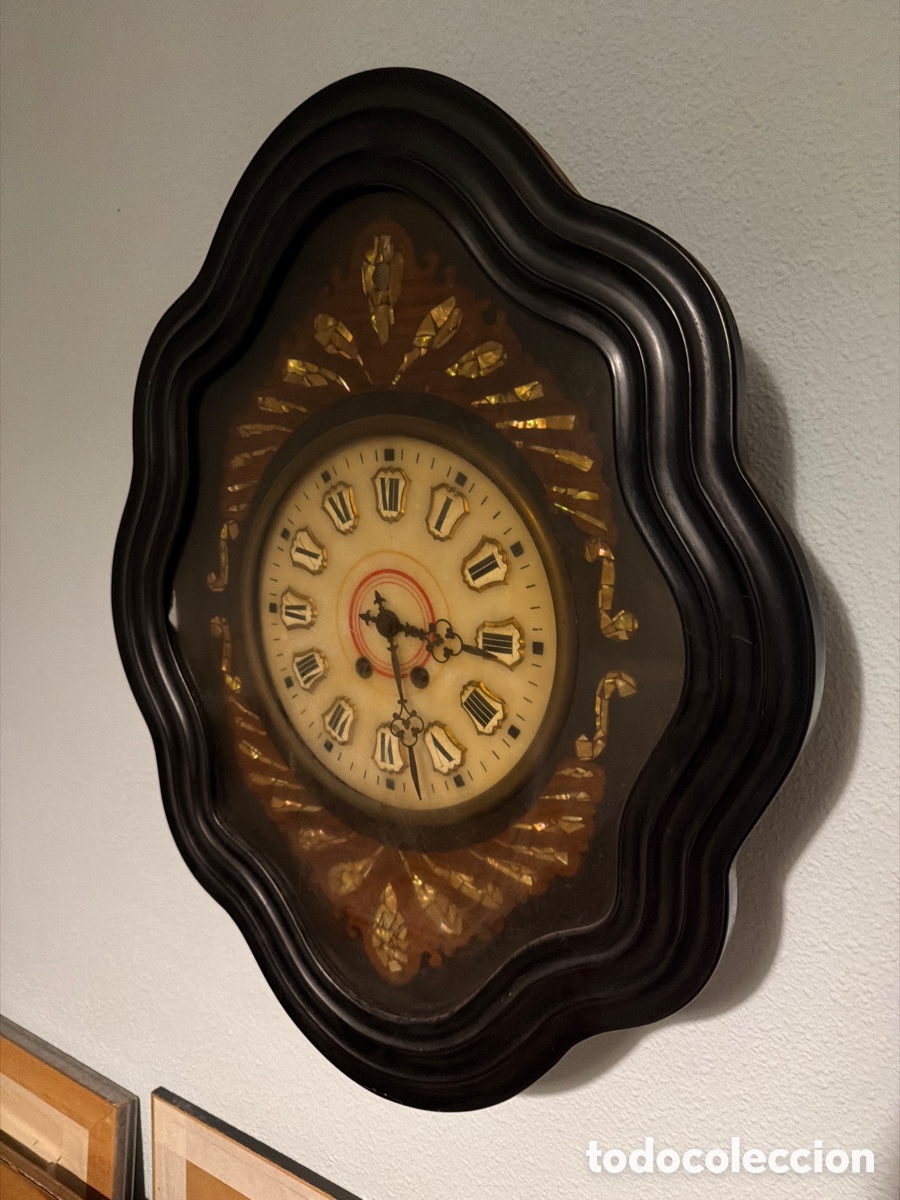 Antig&uuml;edades: Reloj antiguo de pared