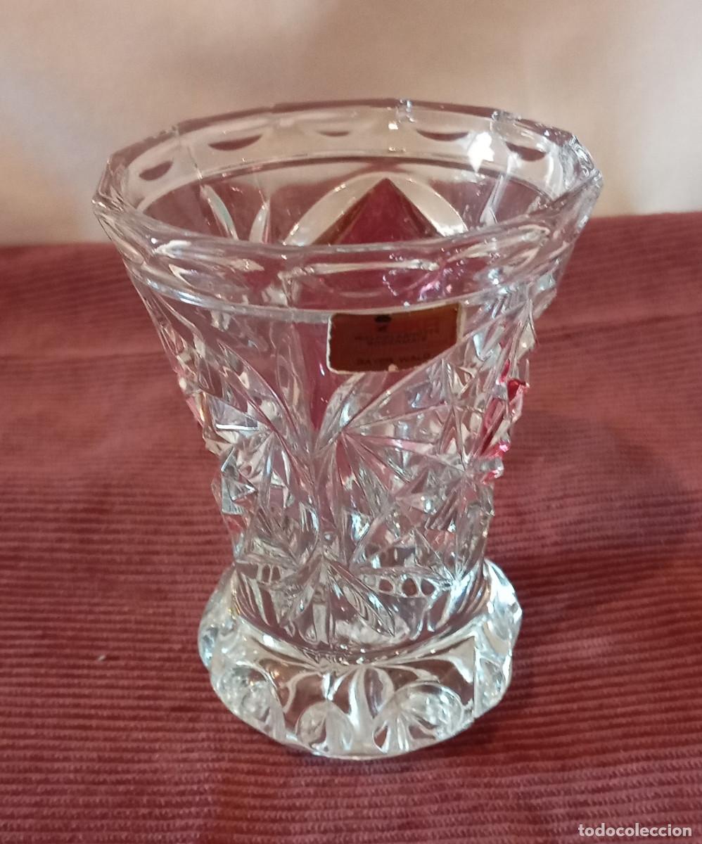 Antig&uuml;edades: Jarr&oacute;n cristal tallado rub&iacute;. - Foto 4