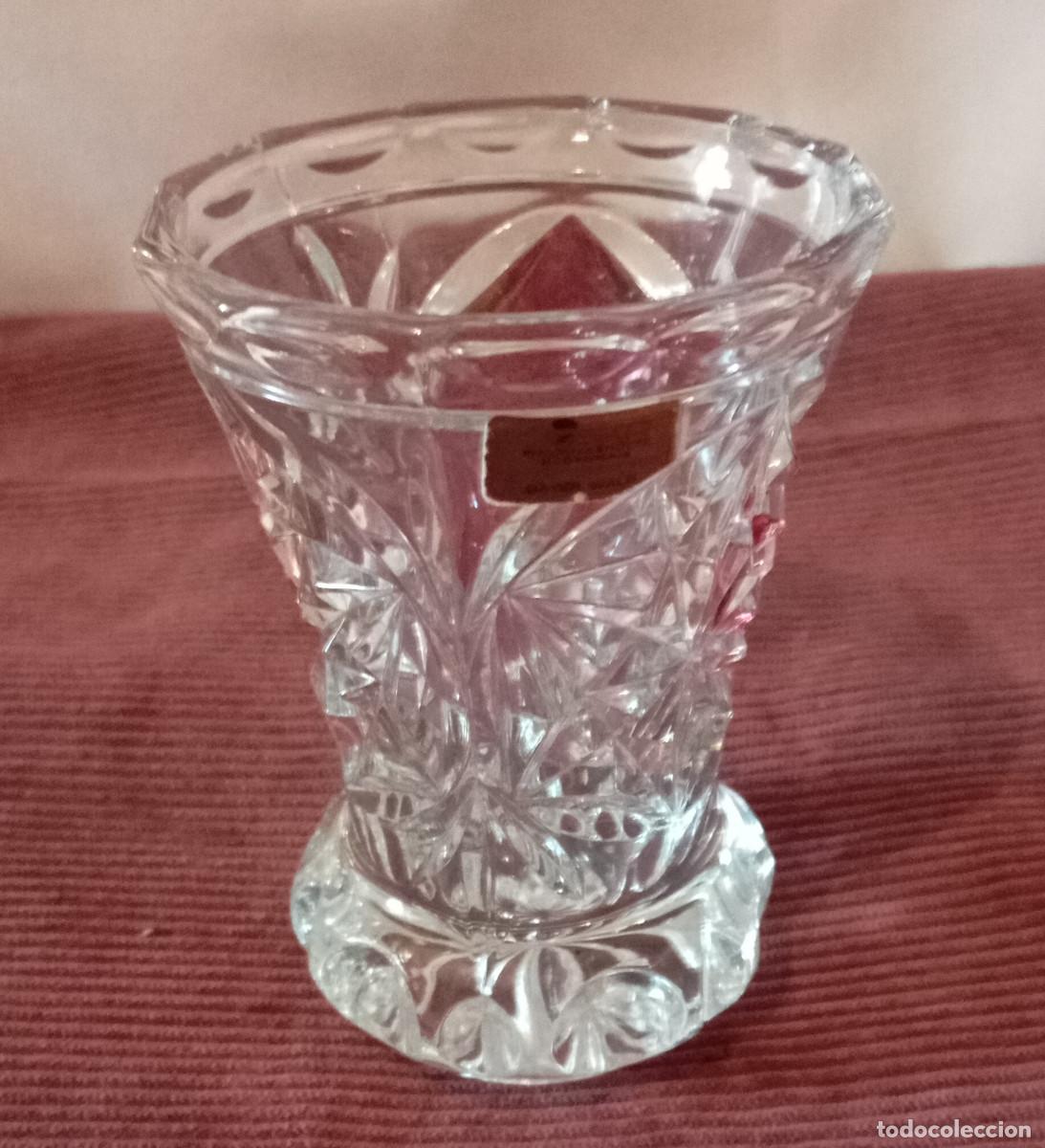 Antig&uuml;edades: Jarr&oacute;n cristal tallado rub&iacute;. - Foto 5