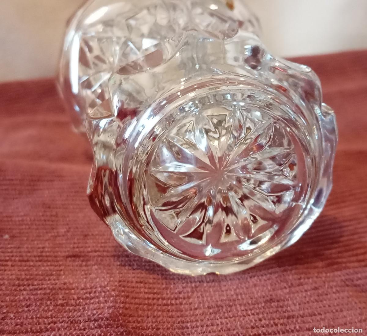 Antig&uuml;edades: Jarr&oacute;n cristal tallado rub&iacute;. - Foto 7