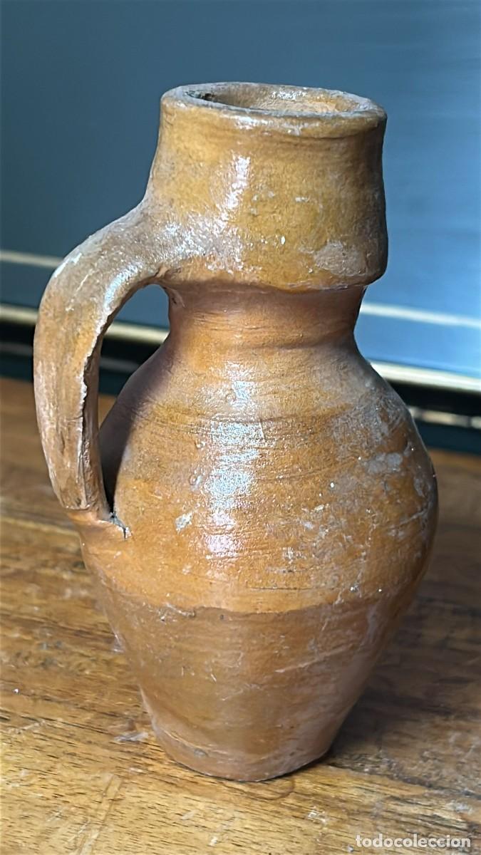 Antig&uuml;edades: CANTARITO DE JUGUETE DE MOTA DEL CUERVO 12 CMS DE ALTURA