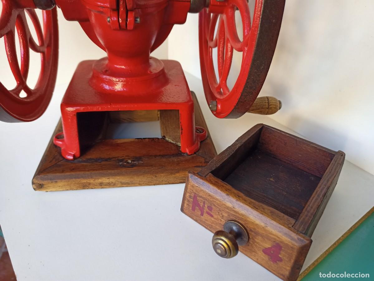 Antig&uuml;edades: Antiguo molinillo de caf&eacute; Simplex N&ordm;4 - Foto 5