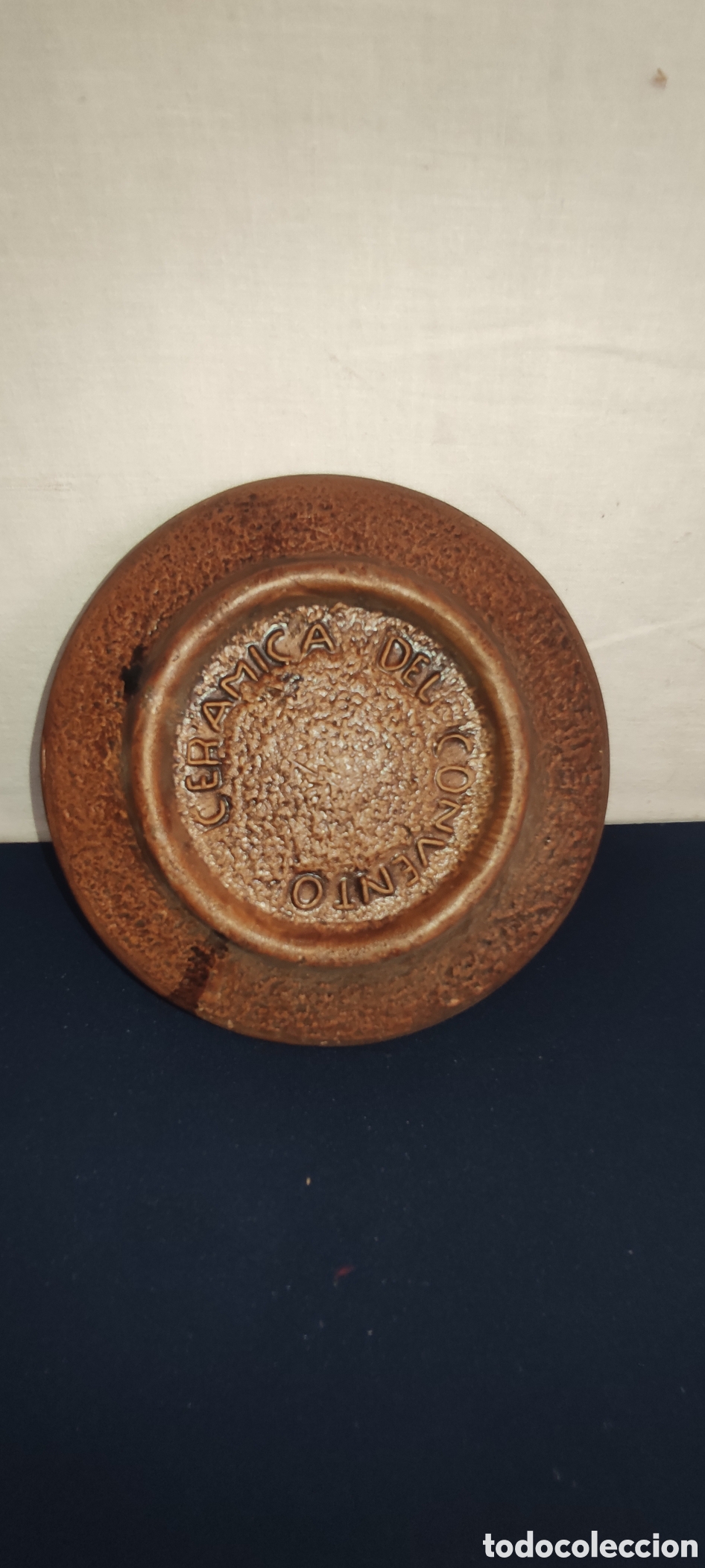 Antig&uuml;edades: Plato cer&aacute;mica de convento - Foto 4