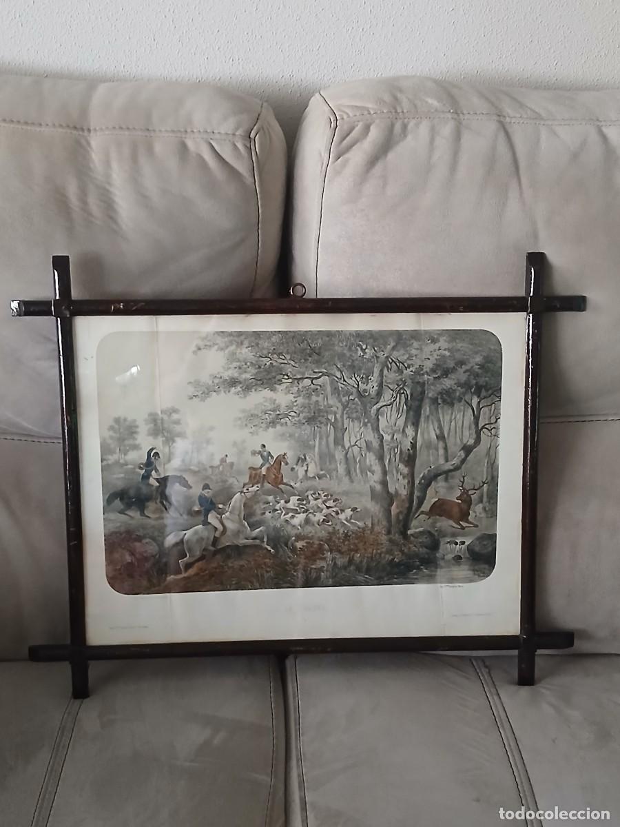 Antig&uuml;edades: Litograf&iacute;a original decimononica