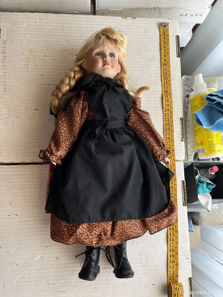 Antig&uuml;edades: MU&Ntilde;ECA DE PORCELANA DE 42 CM - KREATEN