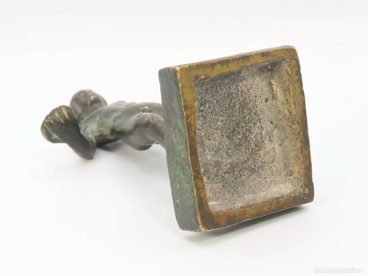 Antig&uuml;edades: DISC&Oacute;BOLO EX VOTO BRONCE R&Eacute;PLICA - Foto 4