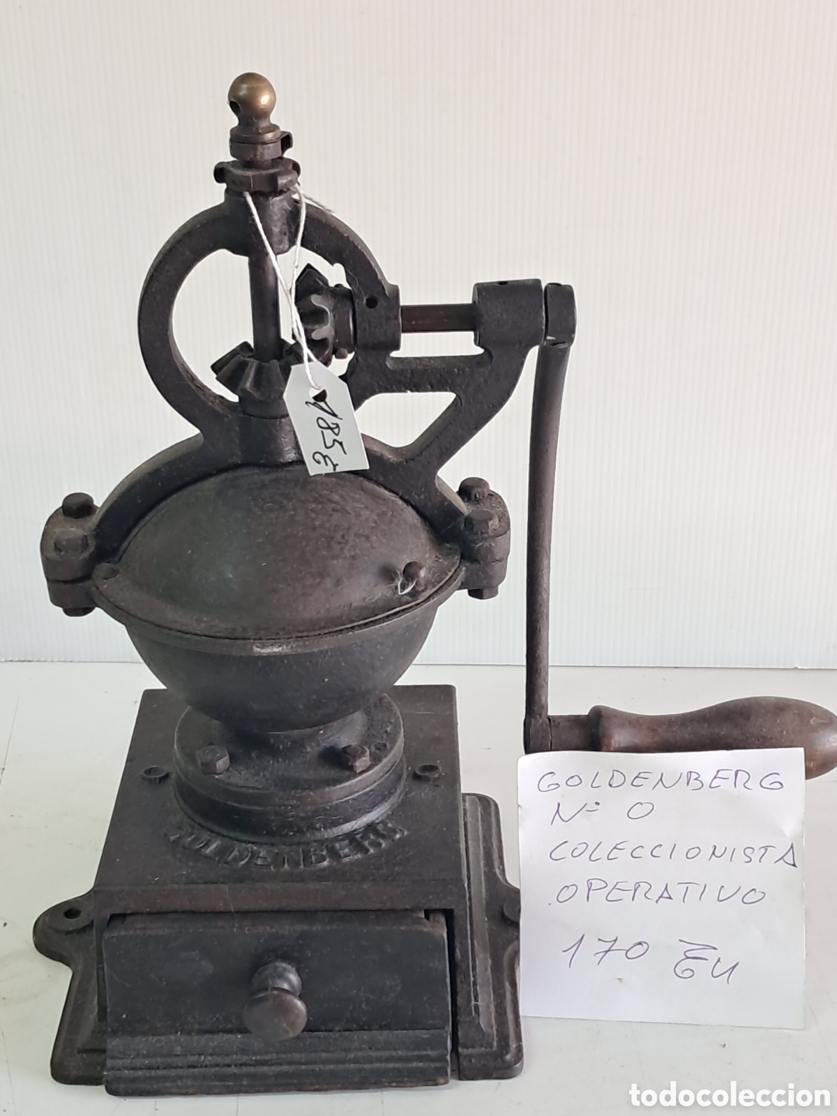 Antiquit&auml;ten: Molinillo de caf&eacute; antiguo Goldenberg