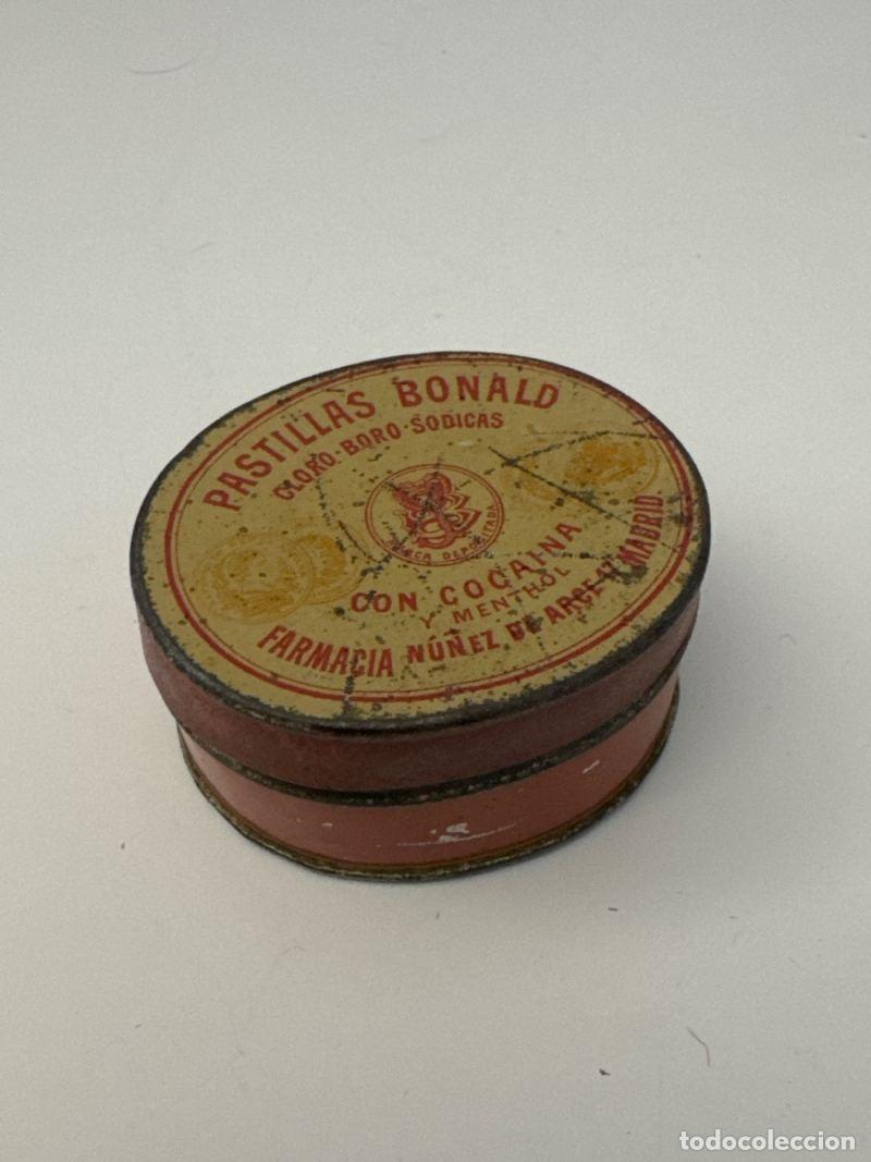Antig&uuml;edades: Antigua caja farmacia pastillas Bolnald