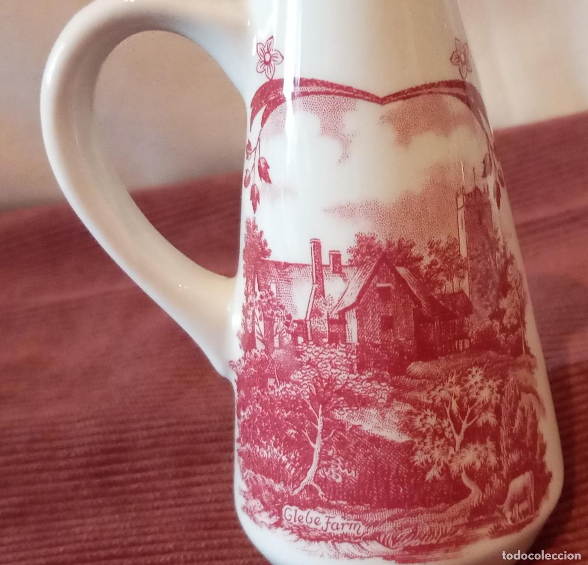 Antig&uuml;edades: Jarra Grindley Transferware Porcelana. - Foto 6