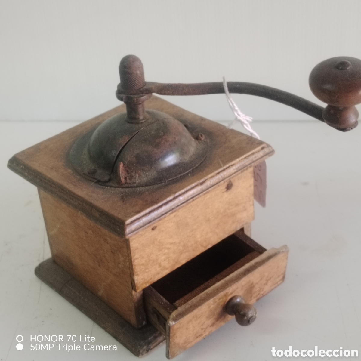 Antig&uuml;edades: Molinillo de caf&eacute; antiguo - Foto 2