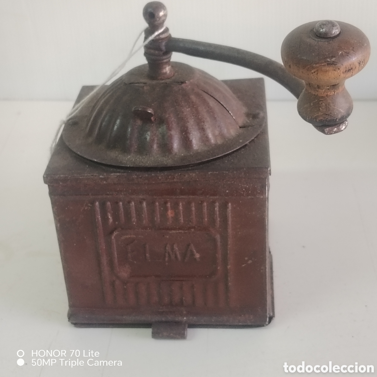 Antig&uuml;edades: Molinillo de caf&eacute; antiguo Elma