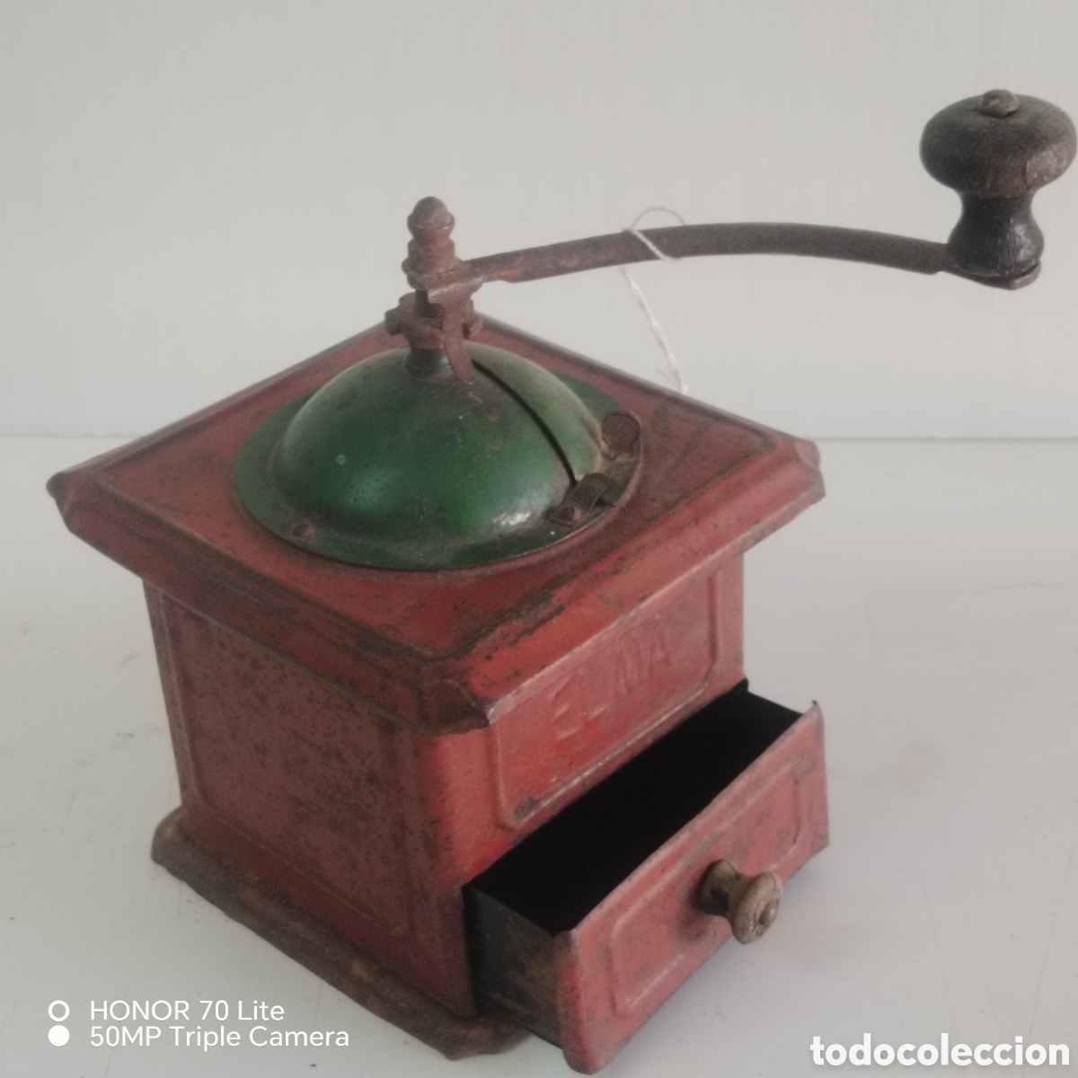 Antig&uuml;edades: Molinillo de caf&eacute; antiguo Elma N&deg; 2 - Foto 2