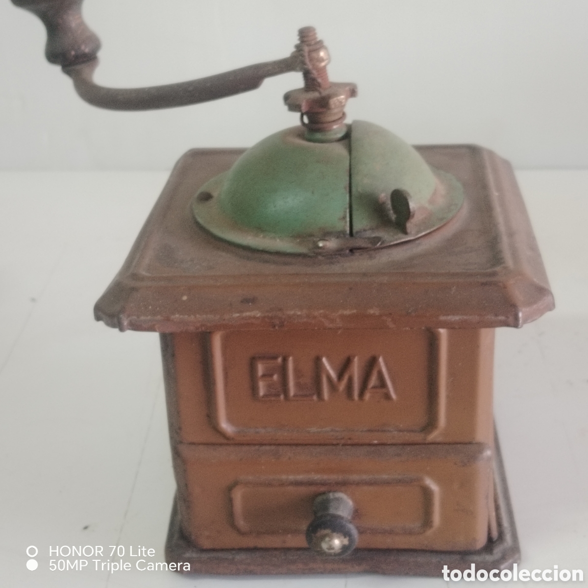 Antig&uuml;edades: Molinillo de caf&eacute; antiguo Elma