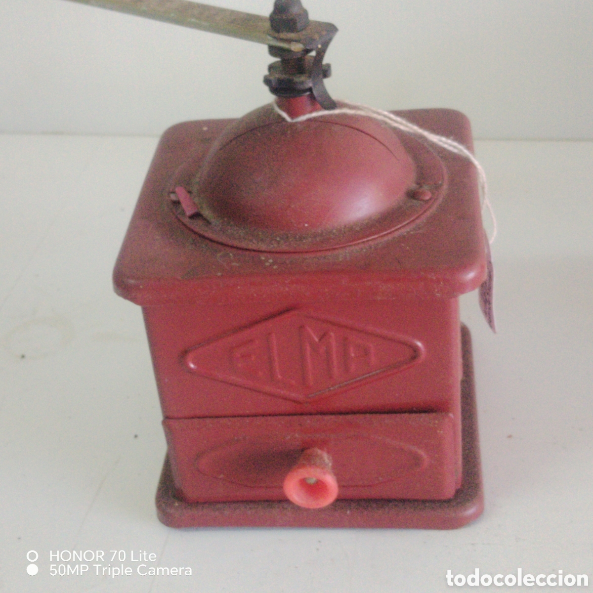 Antig&uuml;edades: Molinillo de caf&eacute; antiguo Elma