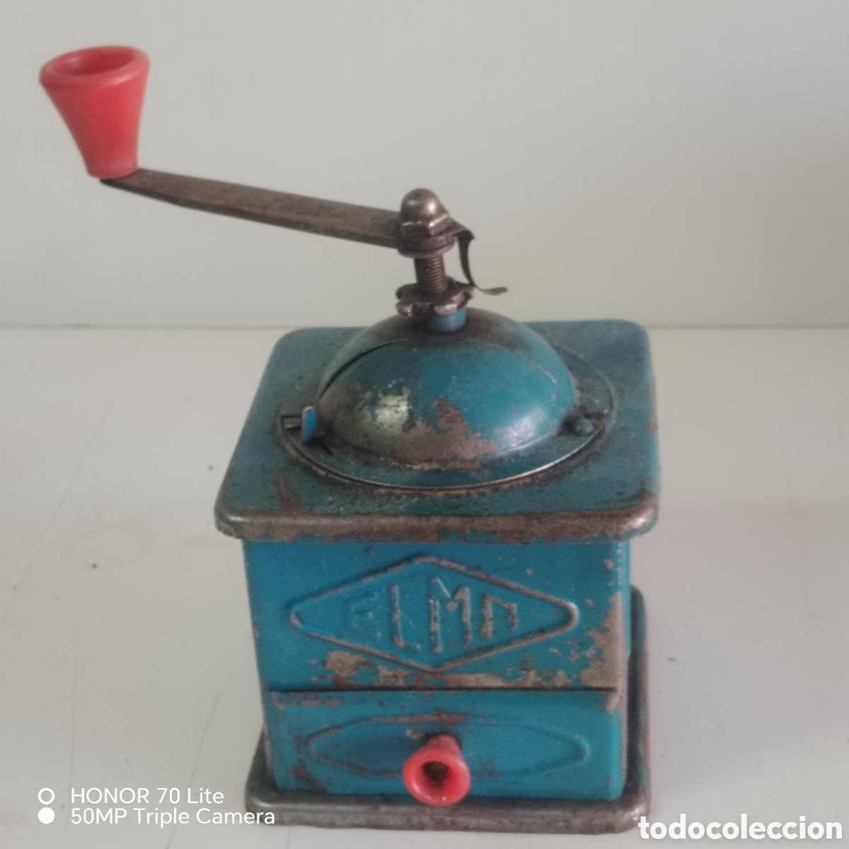 Antig&uuml;edades: Molinillo de caf&eacute; antiguo Elma