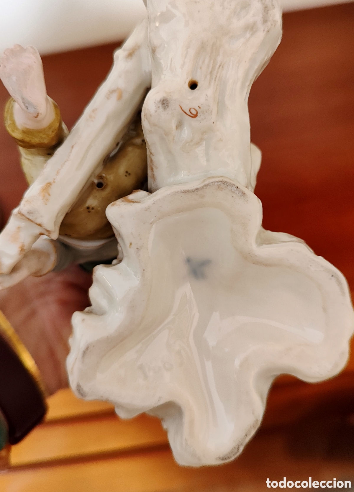 Antig&uuml;edades: Jarron figura de porcelana - Foto 3