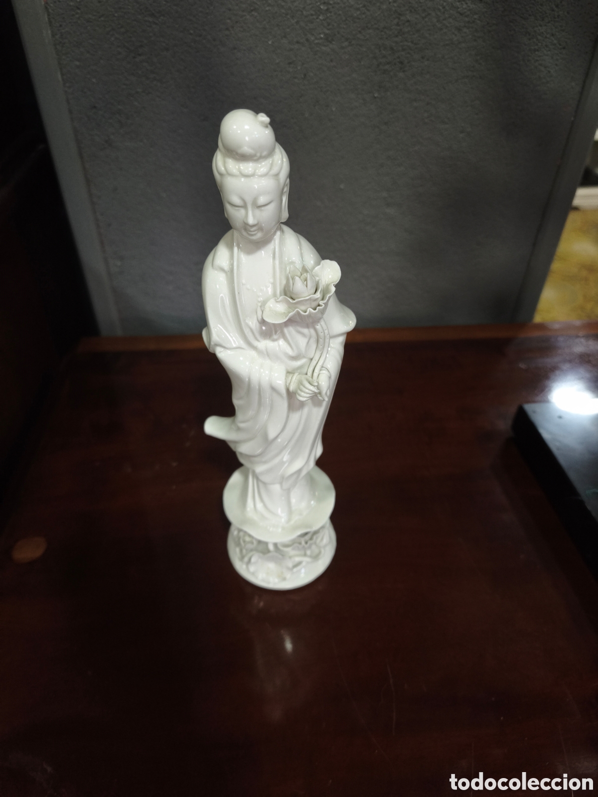 Antiguidades: Porcelana blanca denhua