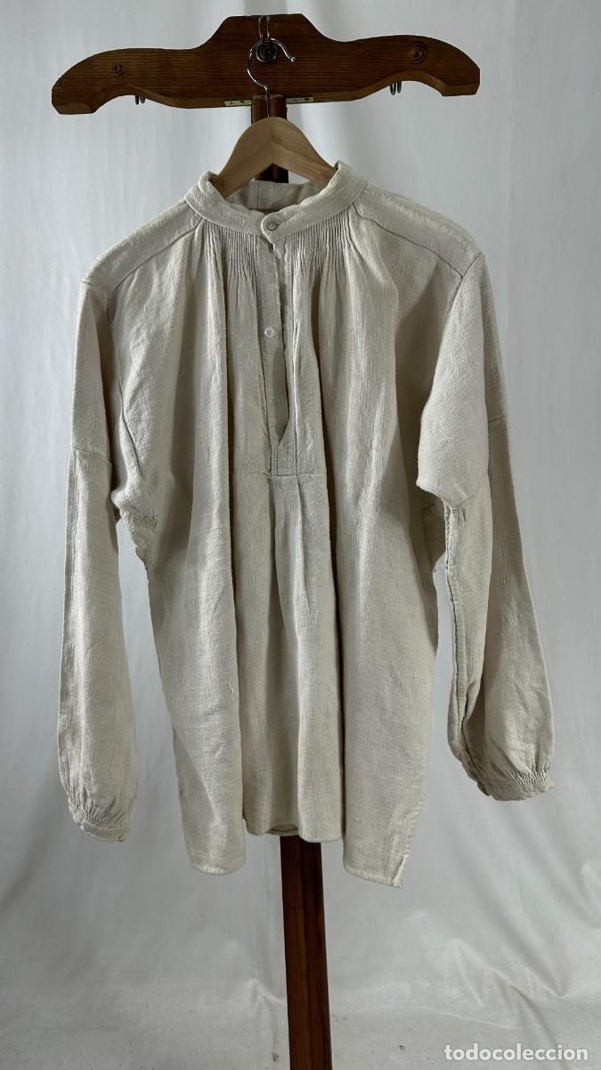 Antig&uuml;edades: Antigua camisa de c&aacute;&ntilde;amo - Foto 3