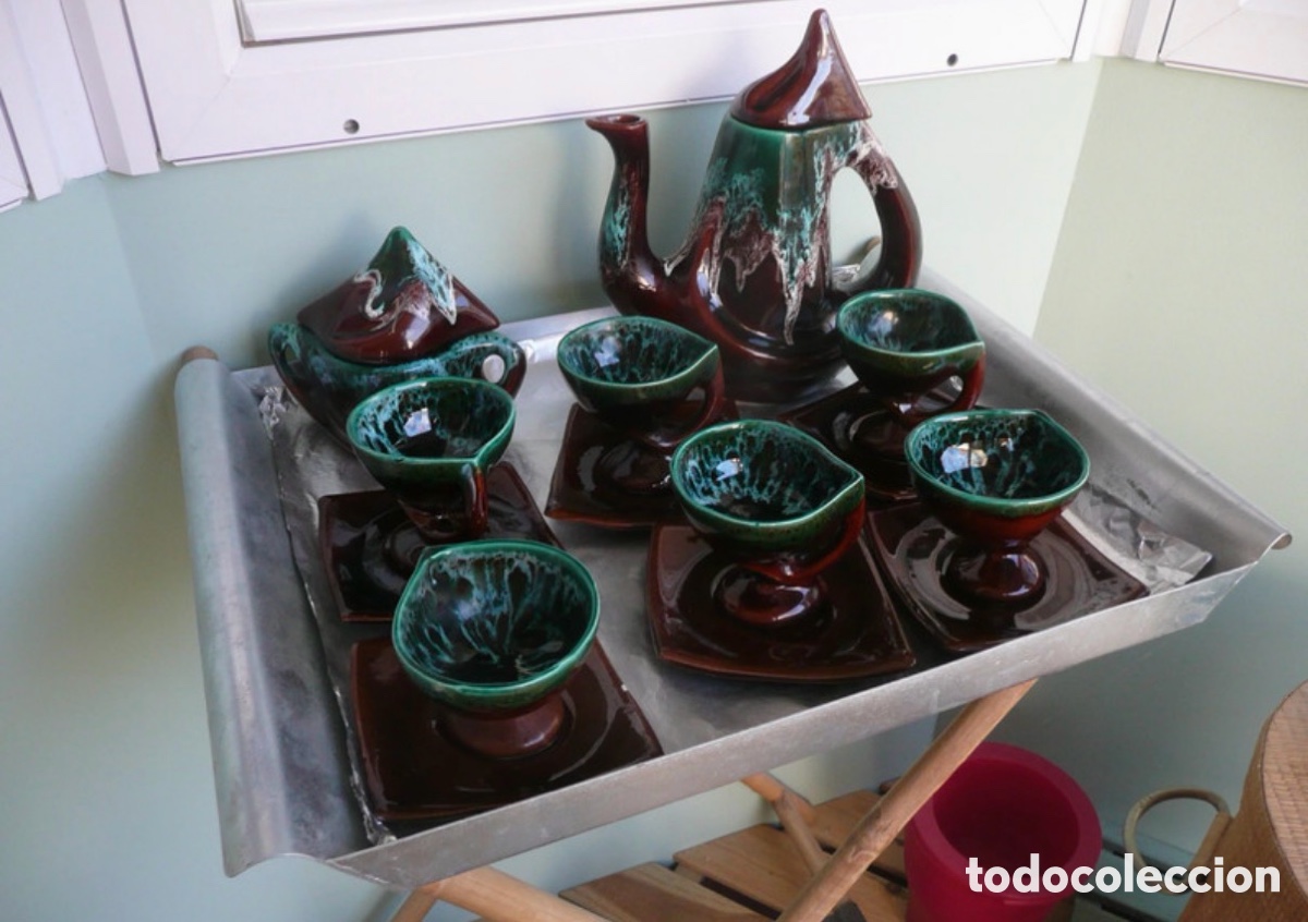 Antig&uuml;edades: Antiguo servicio de caf&eacute; Vallauris - Foto 3