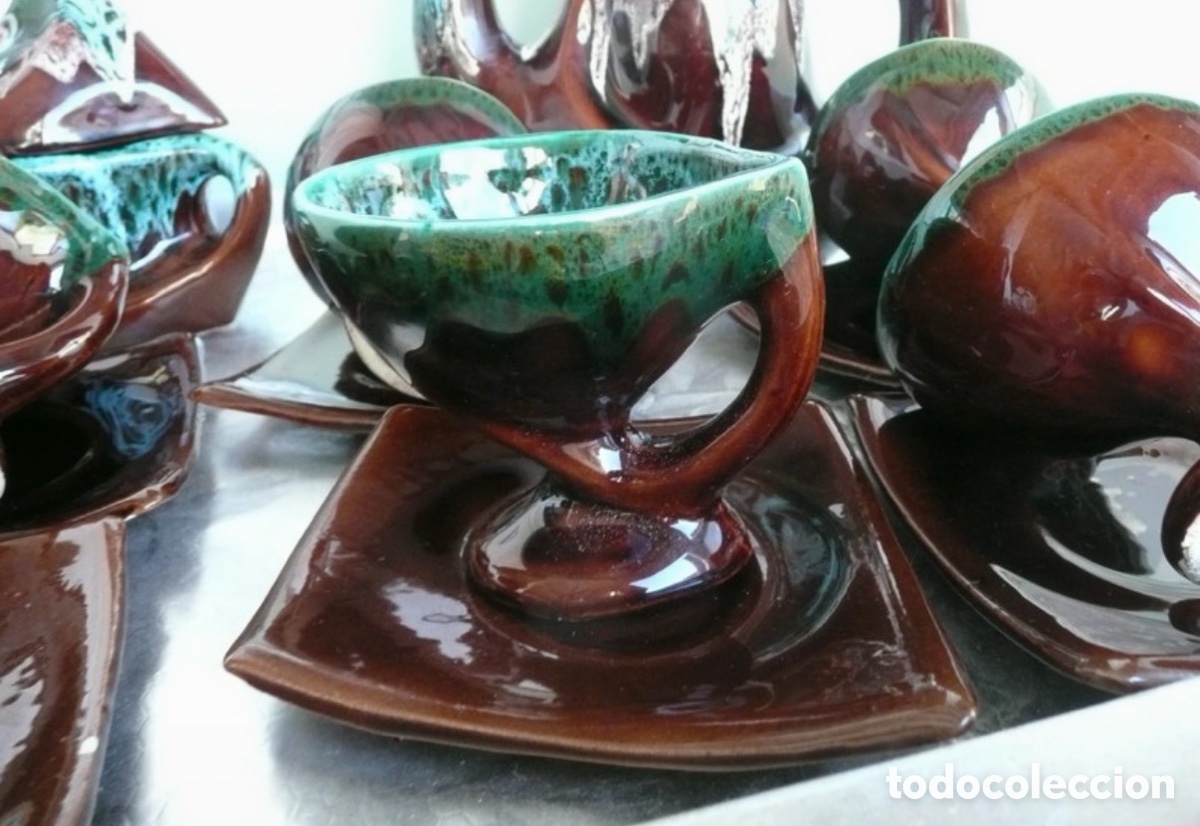 Antig&uuml;edades: Antiguo servicio de caf&eacute; Vallauris - Foto 11