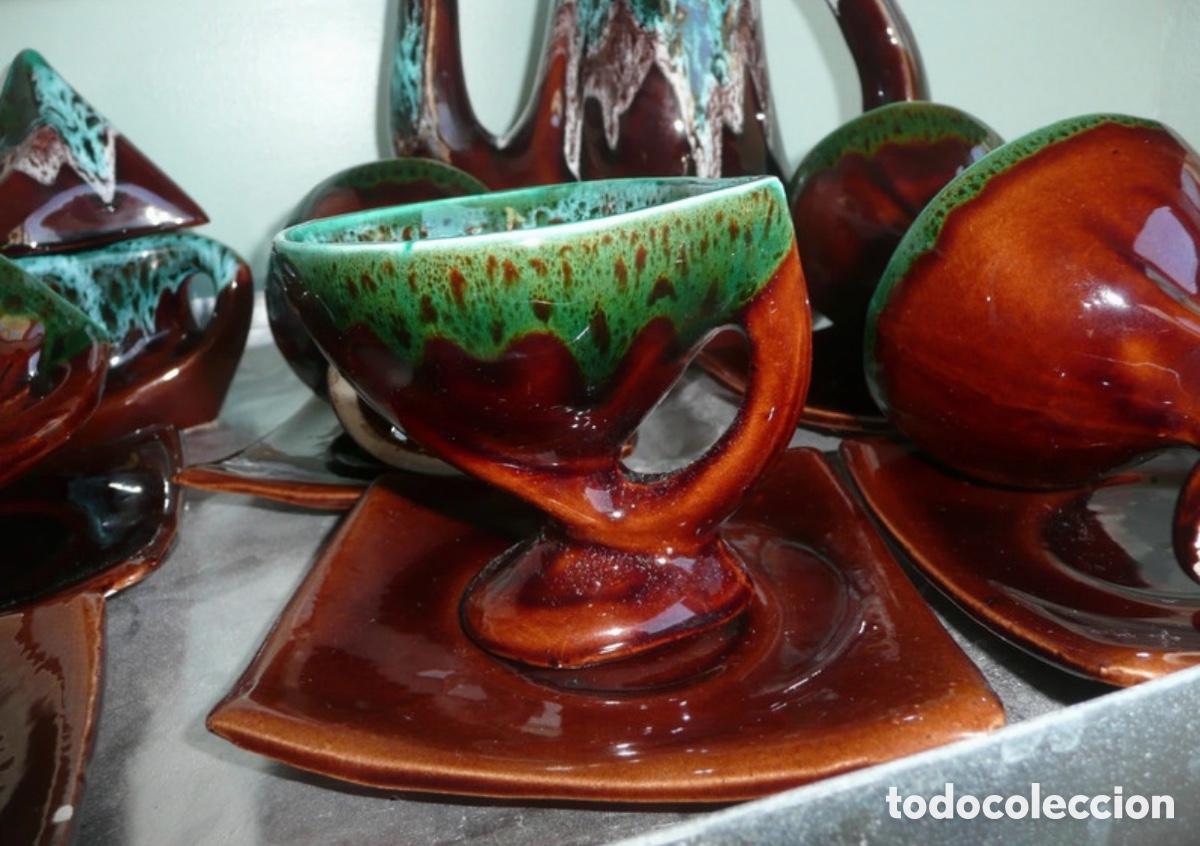 Antig&uuml;edades: Antiguo servicio de caf&eacute; Vallauris - Foto 12