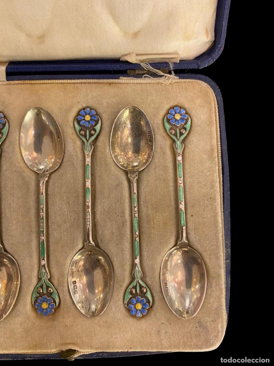 Antig&uuml;edades: uego de Cucharitas de Caf&eacute; &ndash; Mappin & Webb LTD - Foto 4
