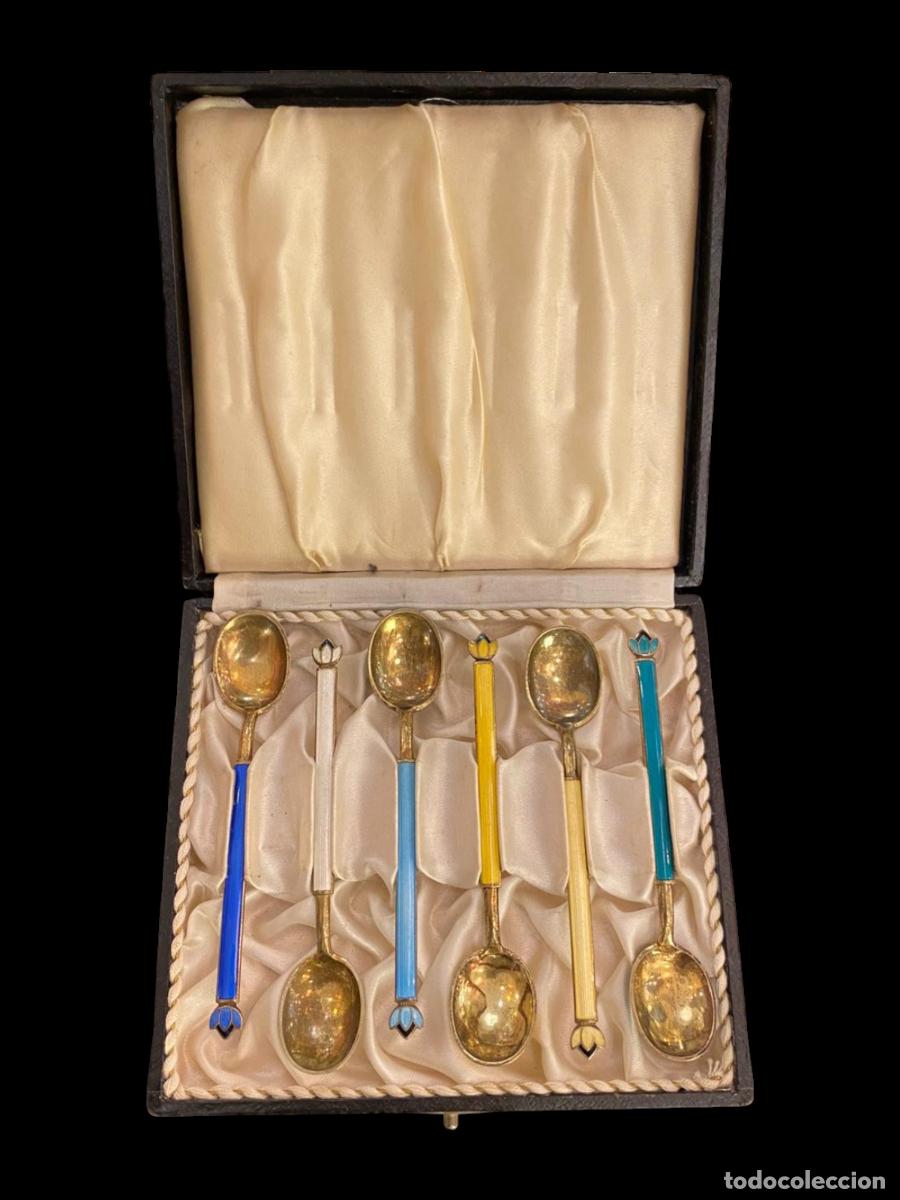 Antig&uuml;edades: Juego de Cucharitas de David Andersen