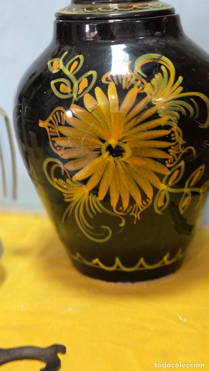Antig&uuml;edades: jarron de ceramica vintage